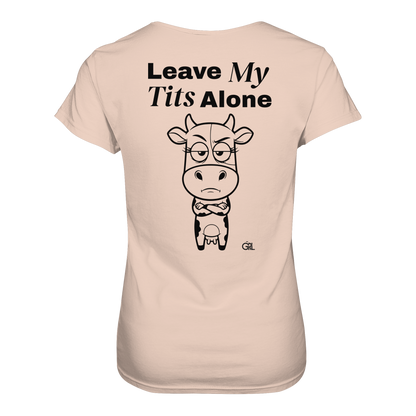 Annoyed Cow Rücken-Print – Fraiche Peche Fitted Shirt | GÖRL Feminist Statement Wear Berlin
