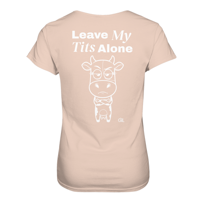 Annoyed Cow Rücken-Print – Fraiche Peche Fitted Shirt | GÖRL Feminist Statement Wear Berlin