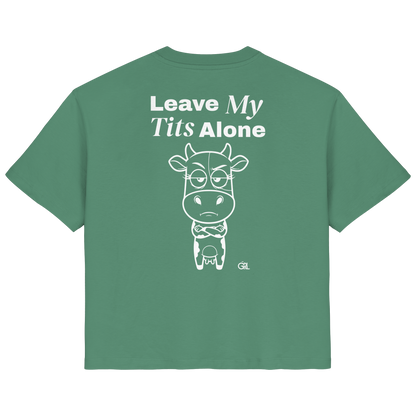 Annoyed Cow Rücken-Print – Green Bay Fitted Shirt | GÖRL Feminist Statement Wear Berlin