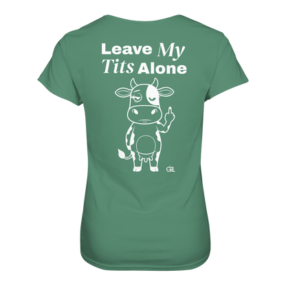 Finger Cow Rücken-Print – Green Bay Fitted Shirt | GÖRL Feminist Statement Wear Berlin