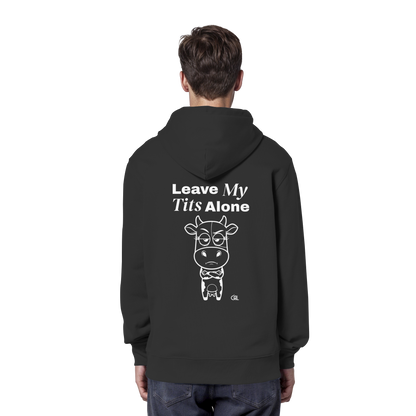 Annoyed Cow Rücken-Print – Schwarz Hoodie | GÖRL Feminist Statement Wear Berlin