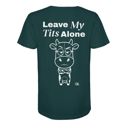 Annoyed Cow Rücken-Print – Glazed Green Bio Shirt | GÖRL Feminist Statement Wear Berlin