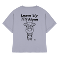 Annoyed Cow – Rolled Sleeves Tee (Hell)