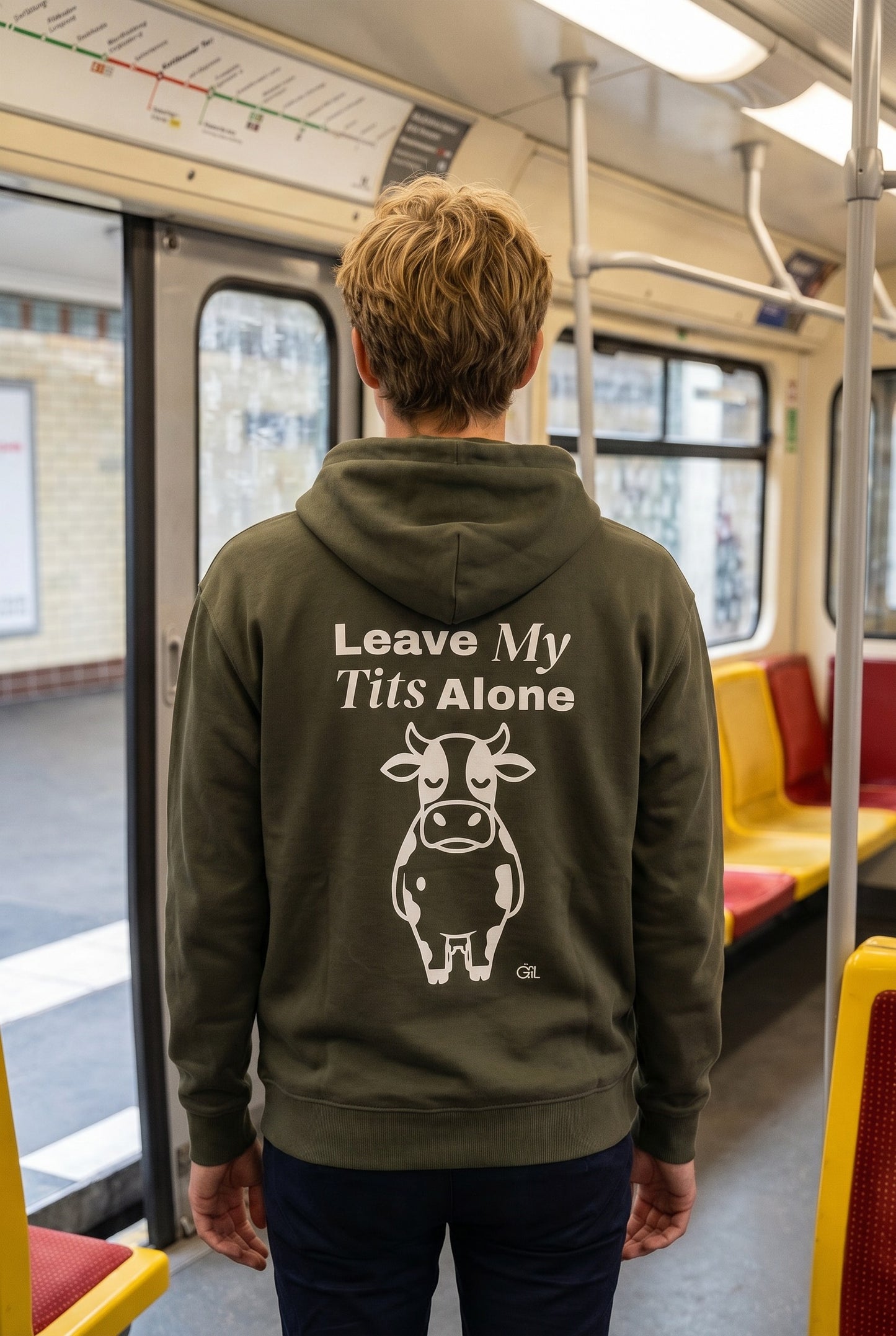 Khaki - finn back