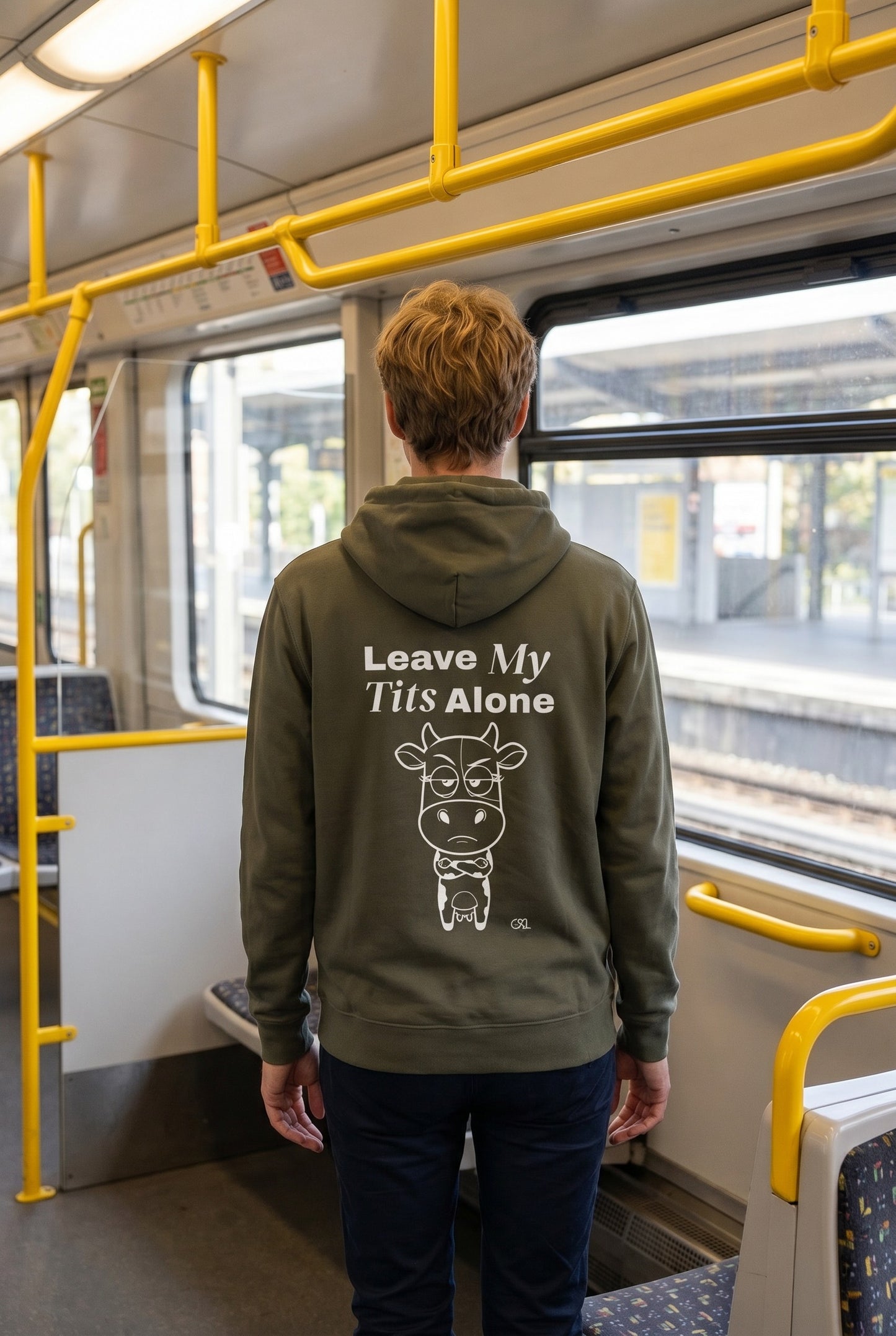 Khaki - finn back