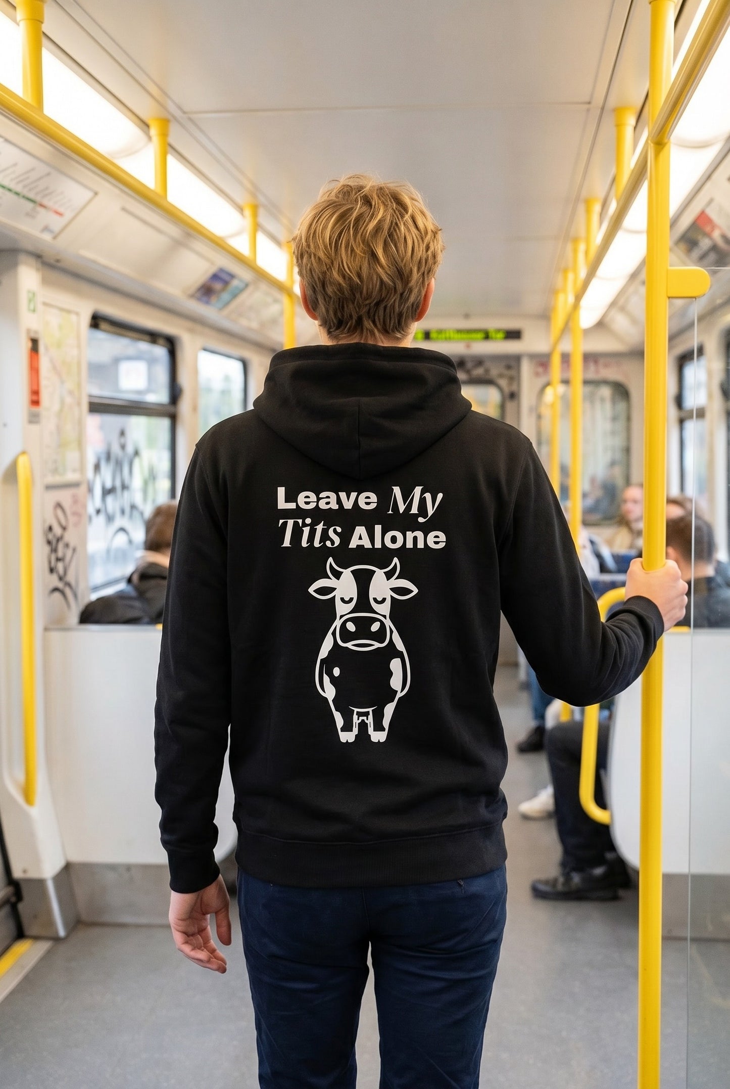 Black - finn back