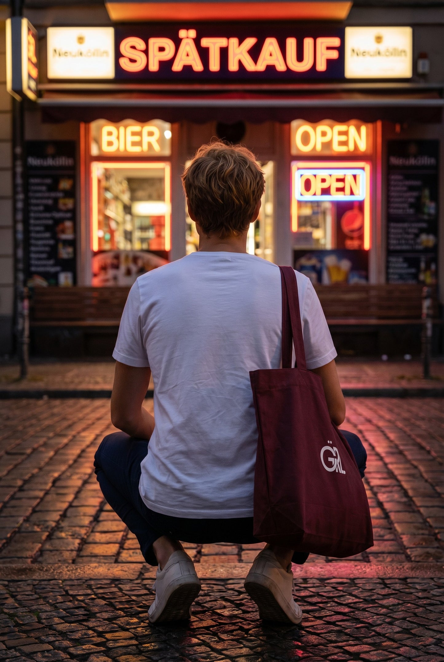 Burgundy - finn back