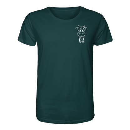 Annoyed Cow Statement-Print – Glazed Green Bio Shirt | GÖRL Bio-Baumwolle, DTF-Druck in DE