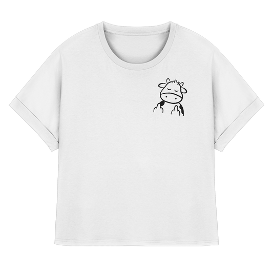 LEAVE MY TITS ALONE. – Rolled Sleeves Tee