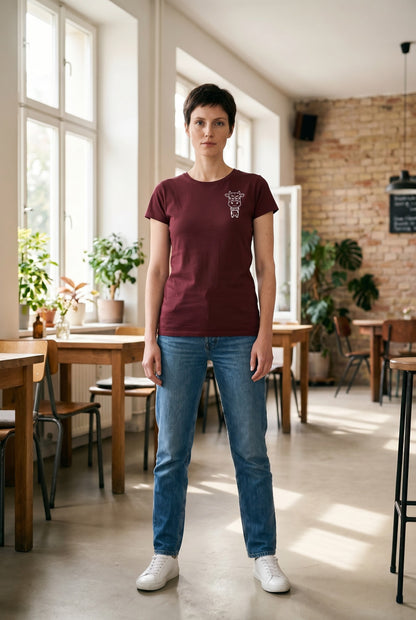Burgundy - lena front