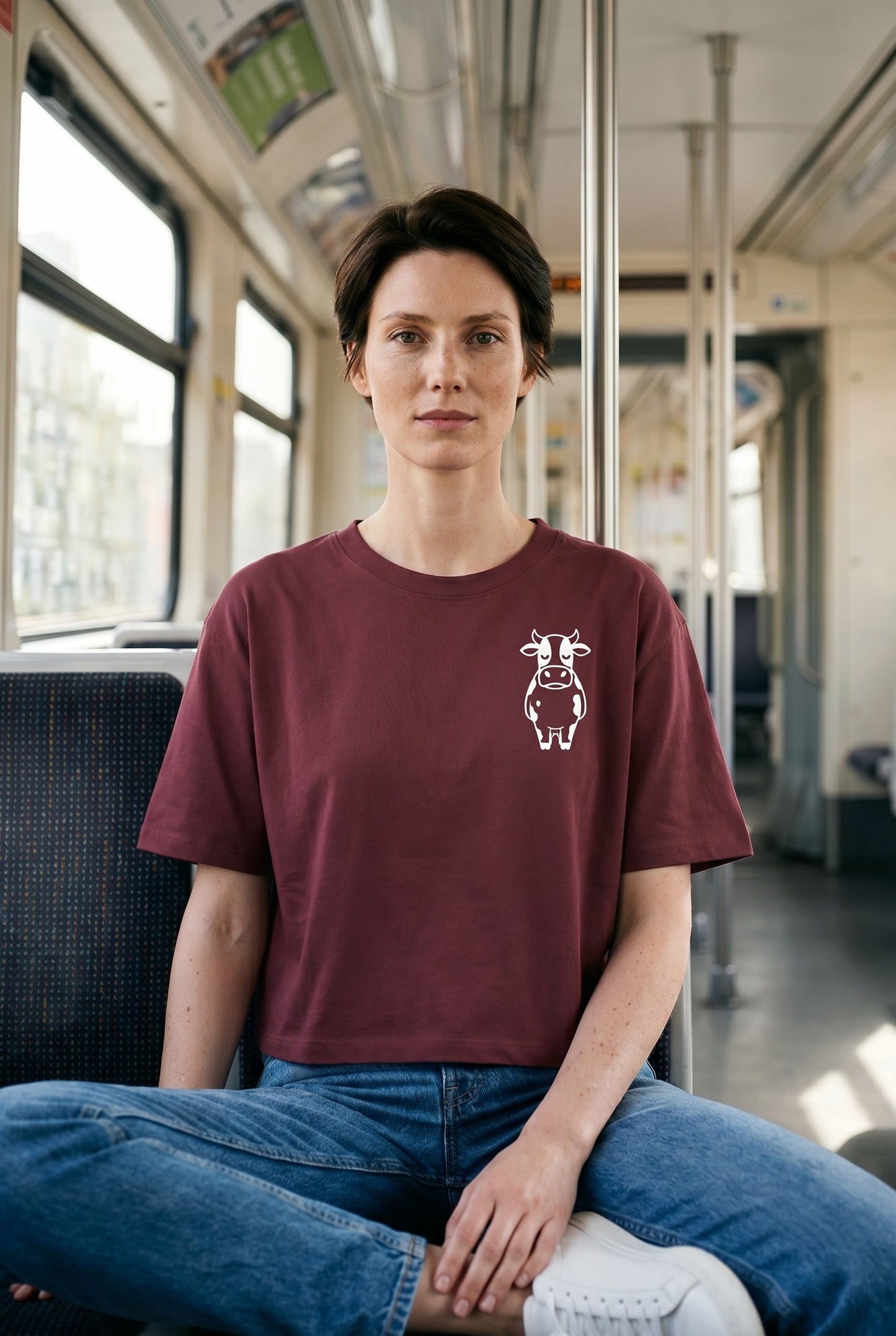 Burgundy - lena front