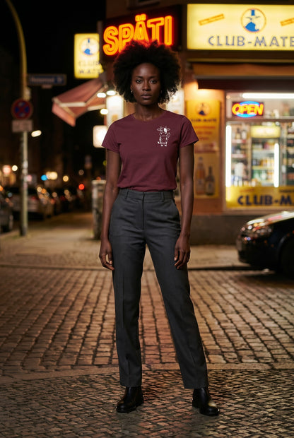 Burgundy - zara front