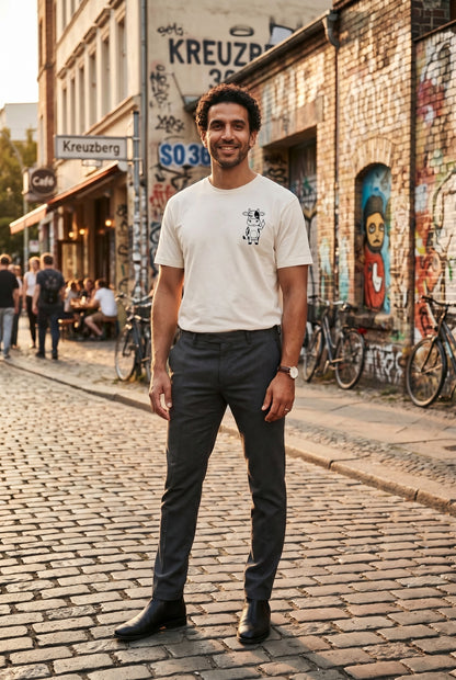 Vintage White - karim front