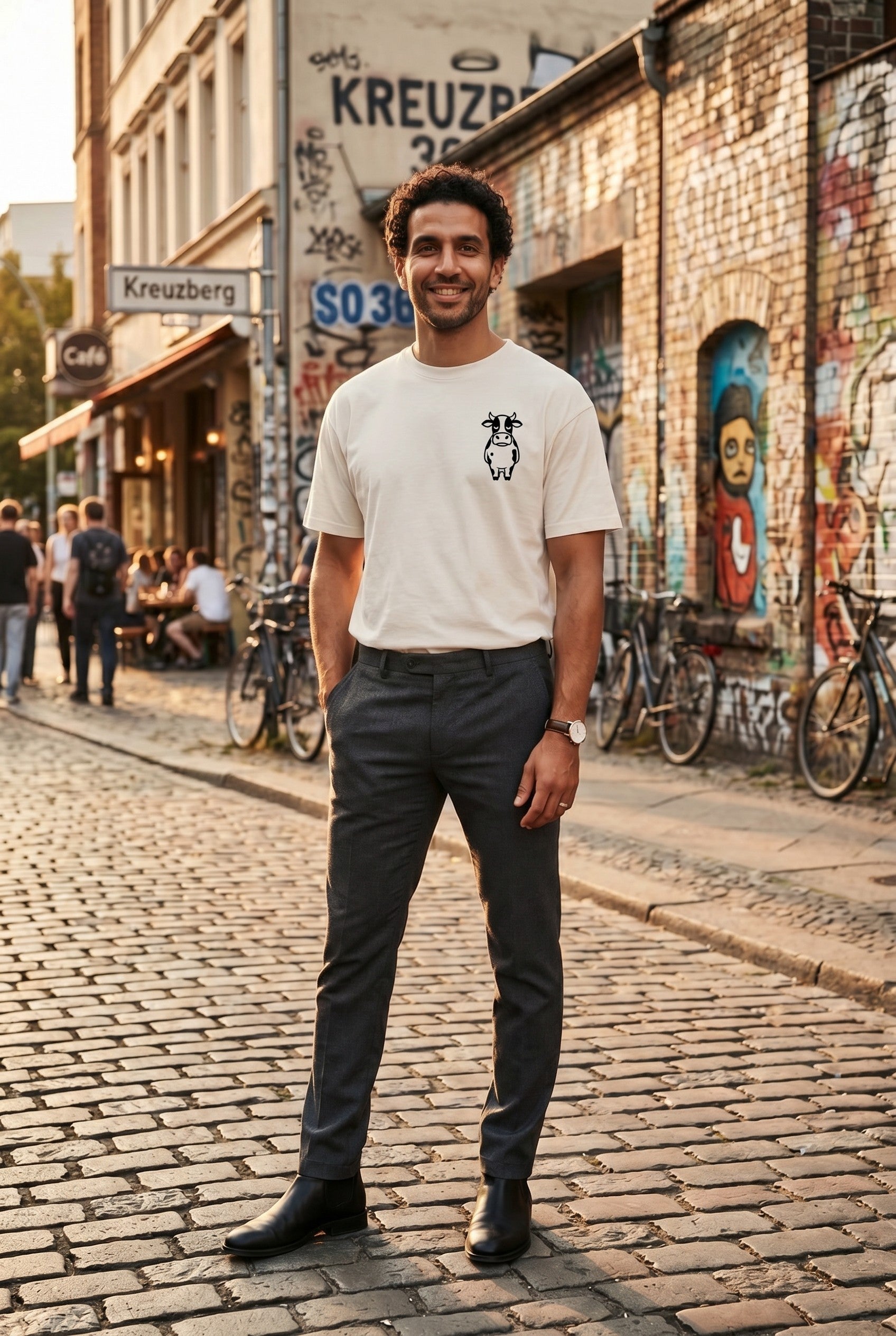 Vintage White - karim front
