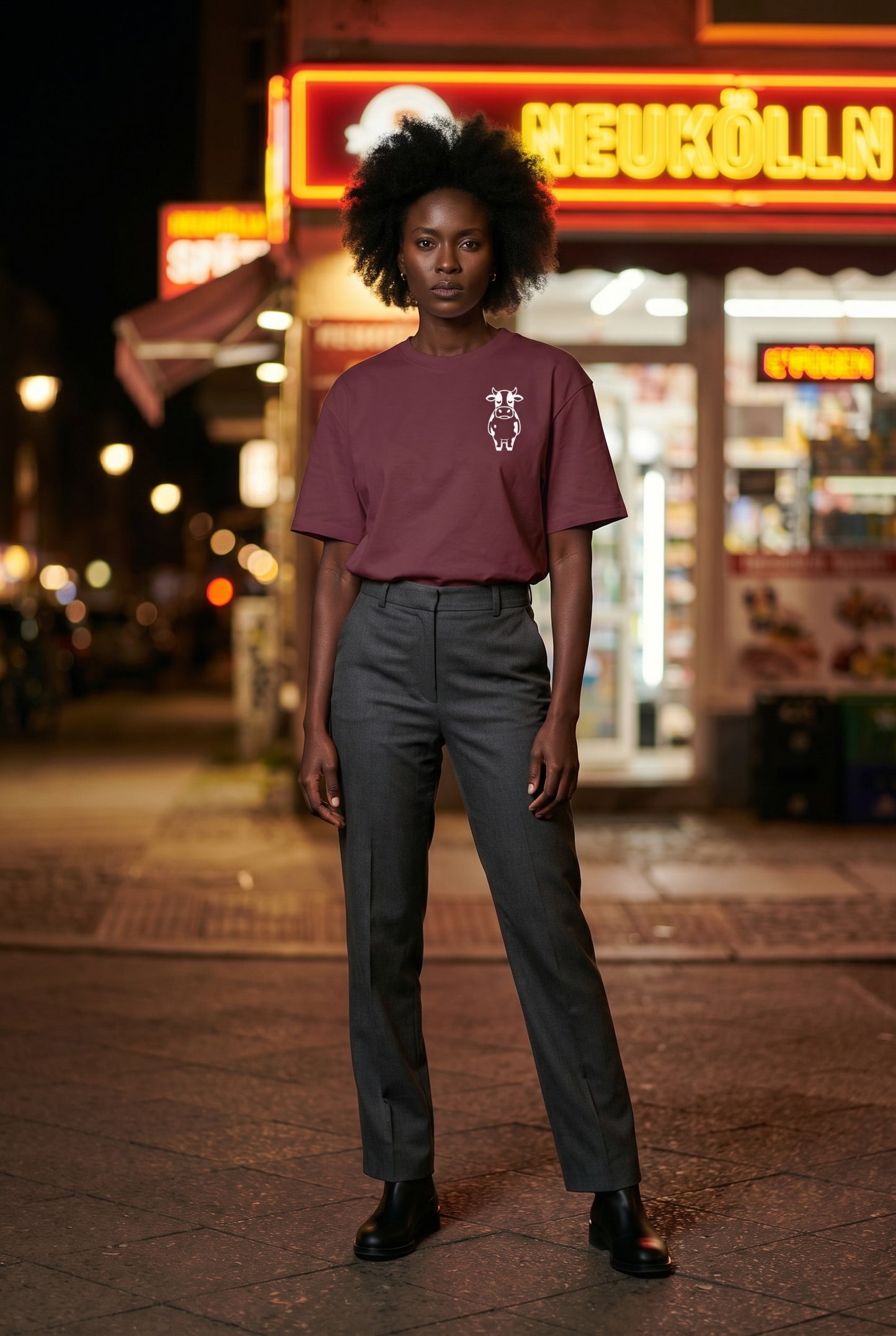 Burgundy - zara front