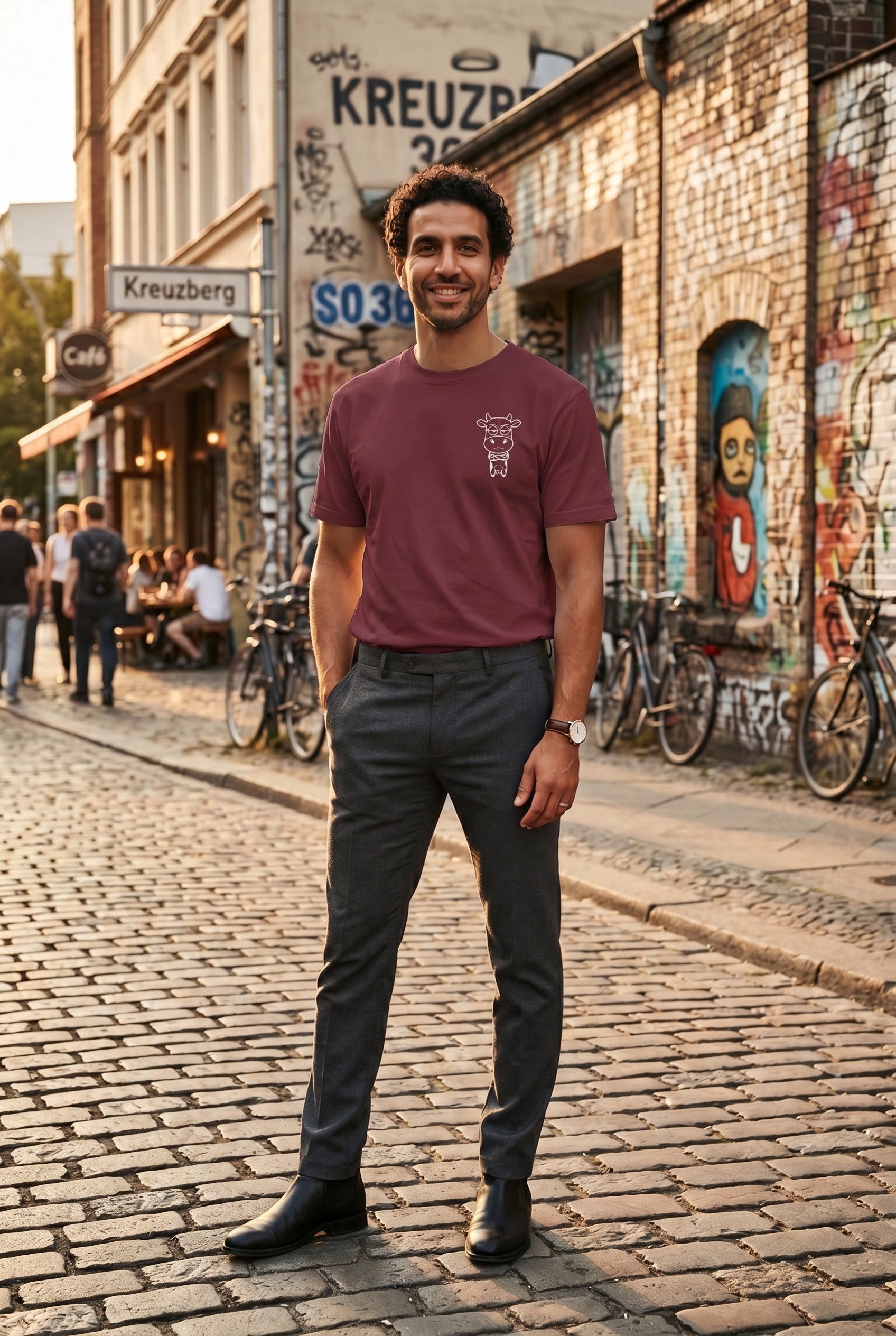 Burgundy - karim front