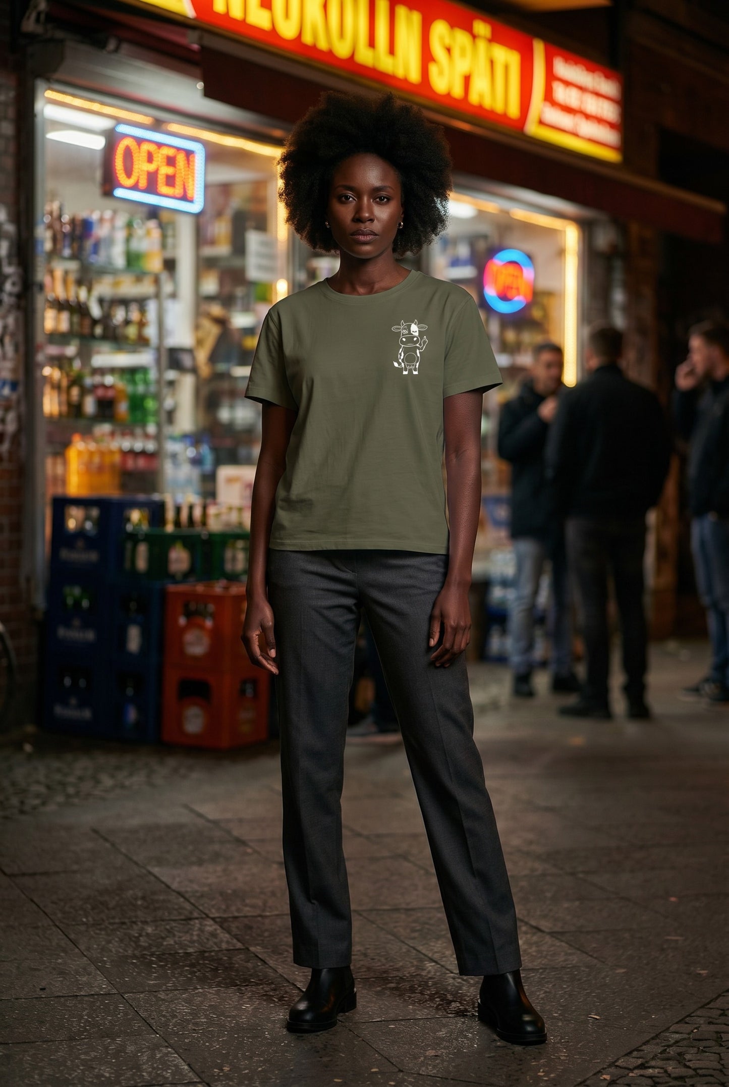 Khaki - zara front